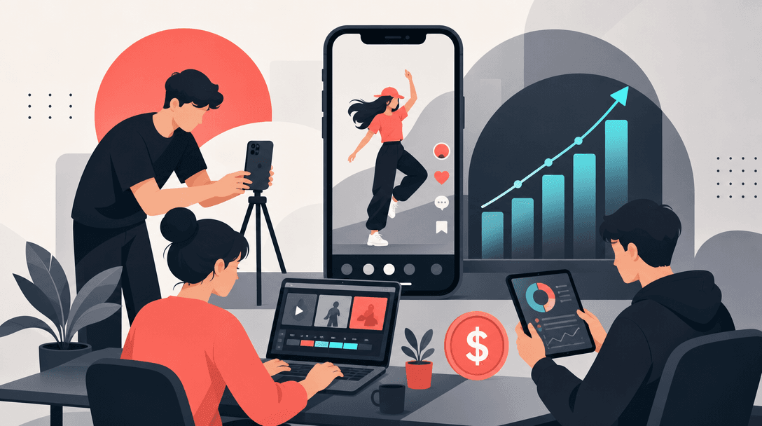 Run a Small TikTok Device Team for Income