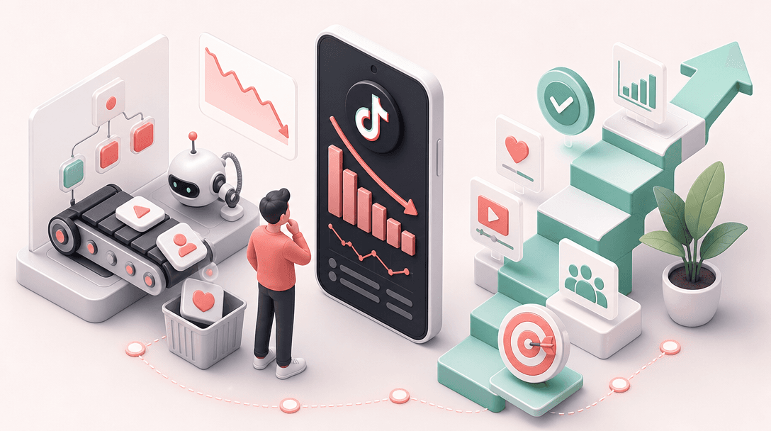 TikTok Views Dropped After Automation? Recovery Plan