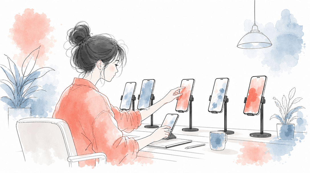 Become a Social Media Device Operator With 5+ Phones