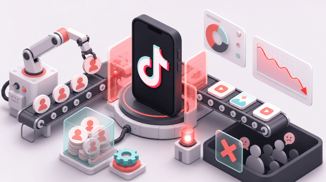 Why TikTok Automation Tools Kill Reach