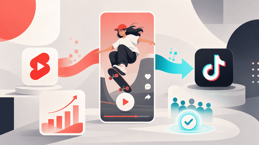Repost YouTube Shorts to TikTok Without Reach Loss