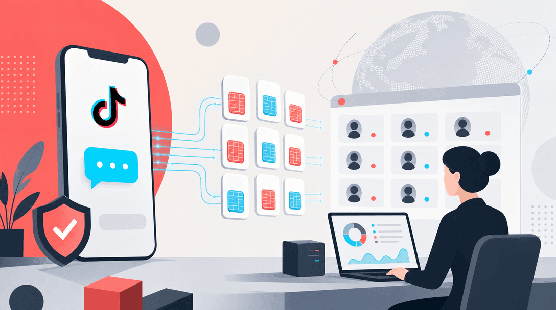 TikTok SMS Verification at Scale for Agencies