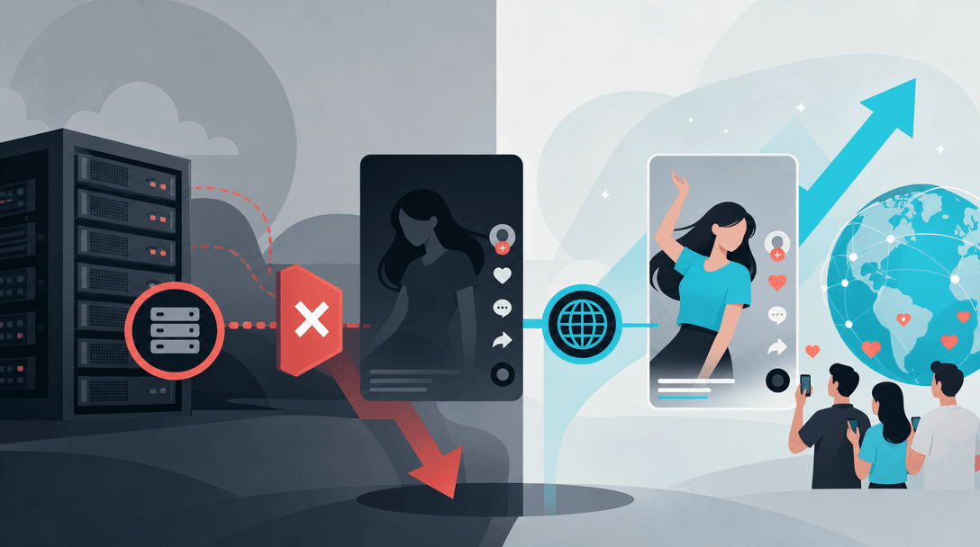 Why Datacenter IP Posting Hurts TikTok Reach