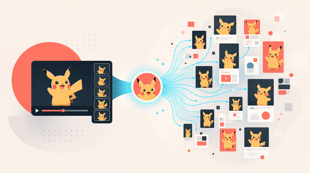 Pika Labs Video Distribution: 10 Clips to 1,000 Posts