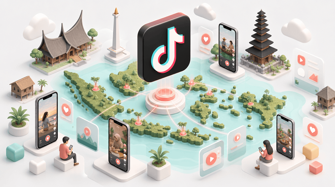 TikTok Organic Distribution in Indonesia: Local Devices