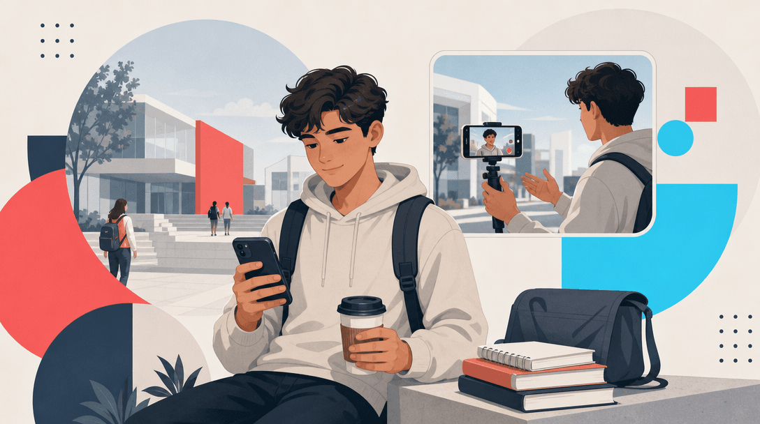 Student Side Hustle: Post Videos Between Classes in 2026