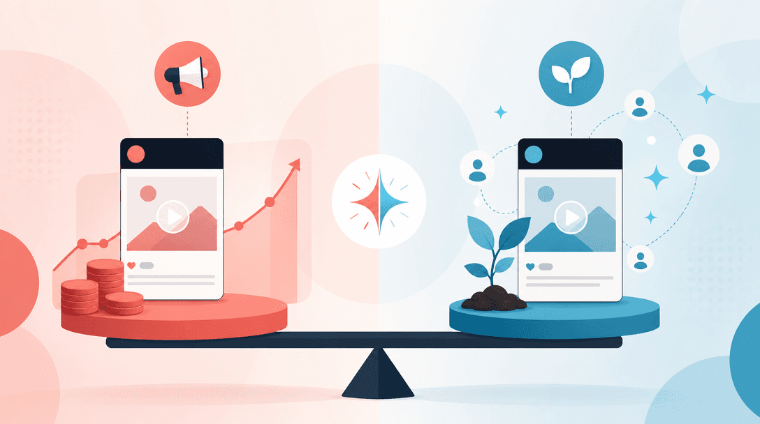 Spark Ads vs Organic Spark Codes: Pay or Seed?