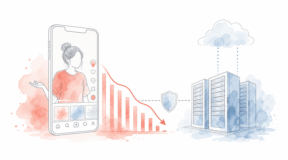 Why TikTok Views Drop on Datacenter IPs