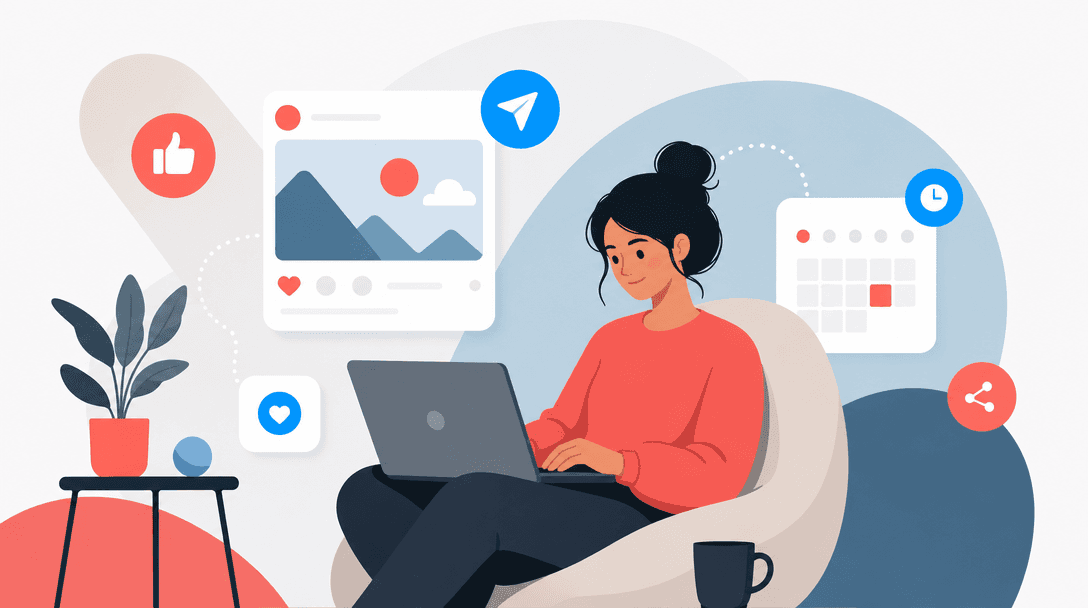 Remote Social Media Posting Job, No Experience