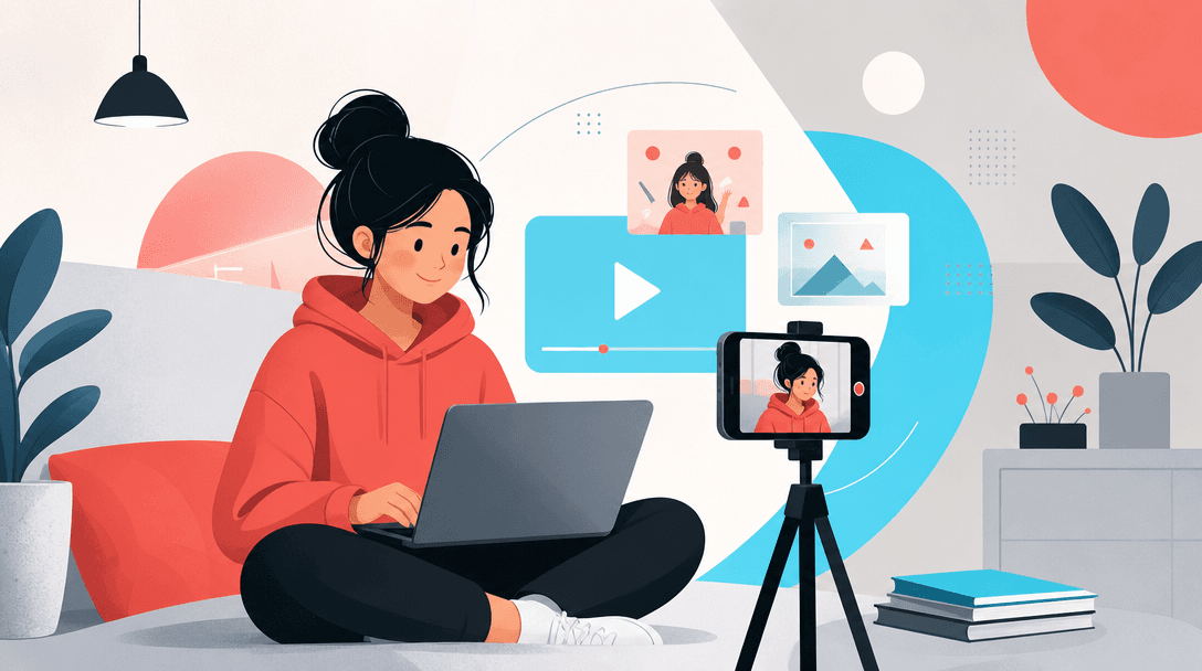 Flexible Online Job for Students: Post Videos