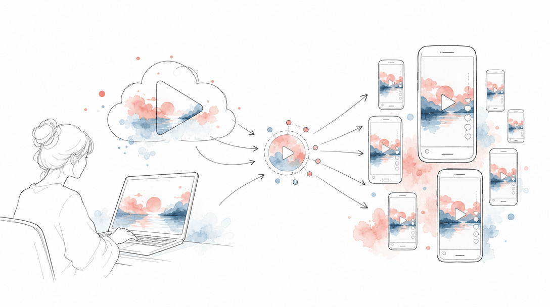 Distribute Sora AI Videos on TikTok and Reels at Scale