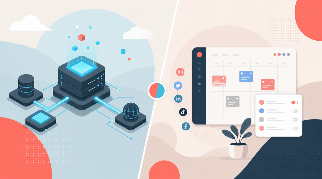 Distribution Infrastructure vs Social Schedulers